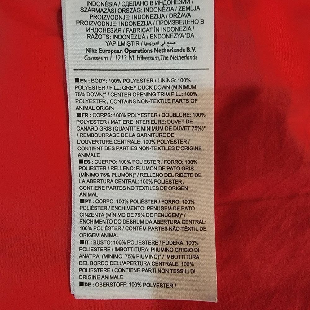 Nike Sportswear Women's Down Fill Parka Jacket Size XL - Picture 7 of 7